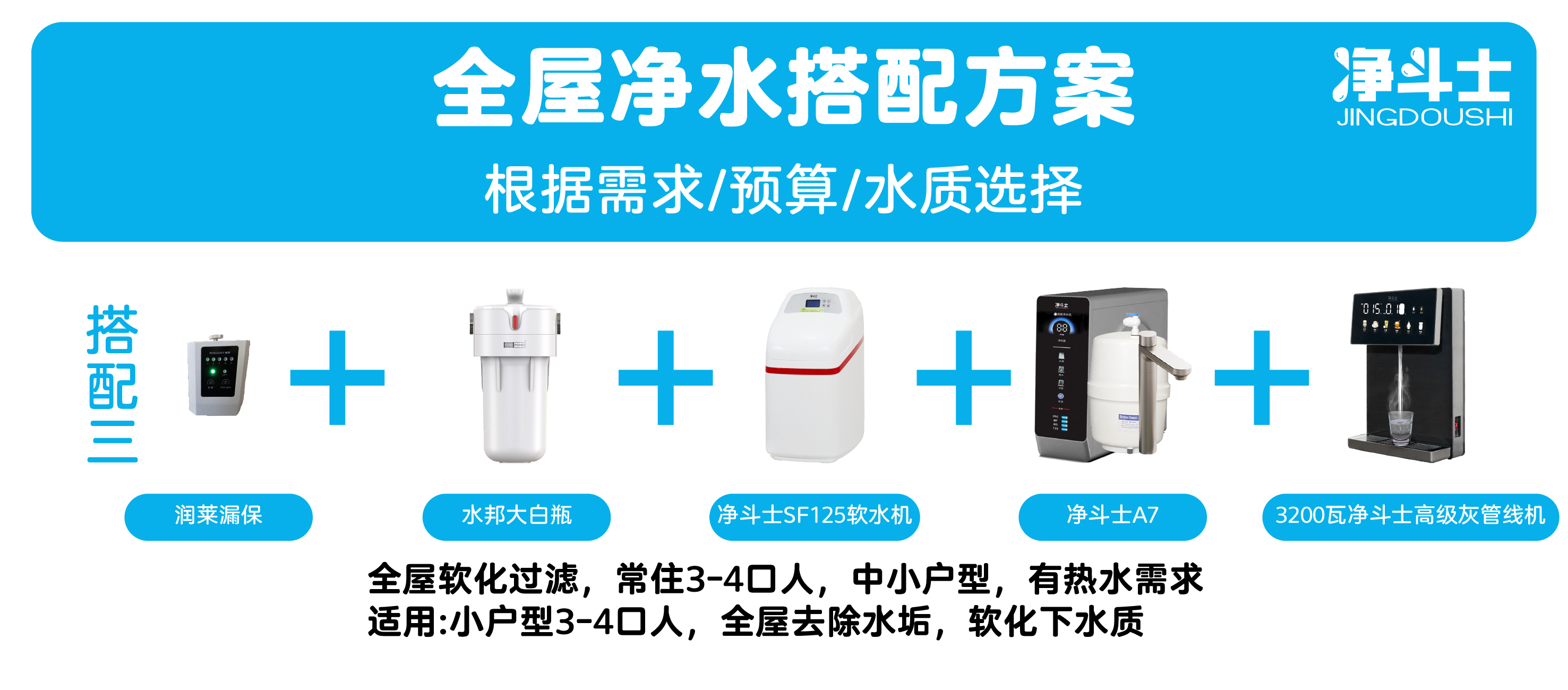 全屋净水搭配方案三