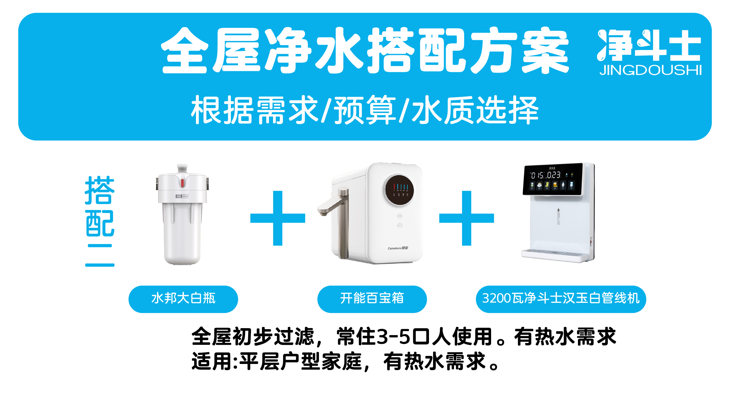 全屋净水搭配方案七